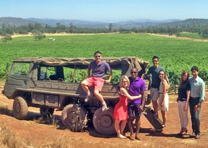 Vineyard tour at Six Sigma Ranch