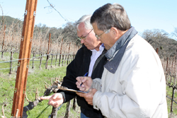 Judges David Weiss (left) and Broc Zoller