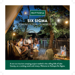 Coming soon - Huttopia's eco-tourism camping project at Six Sigma Ranch, Lower Lake, California